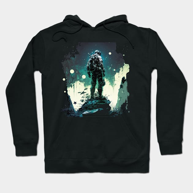 astronaut Hoodie by rocknerd